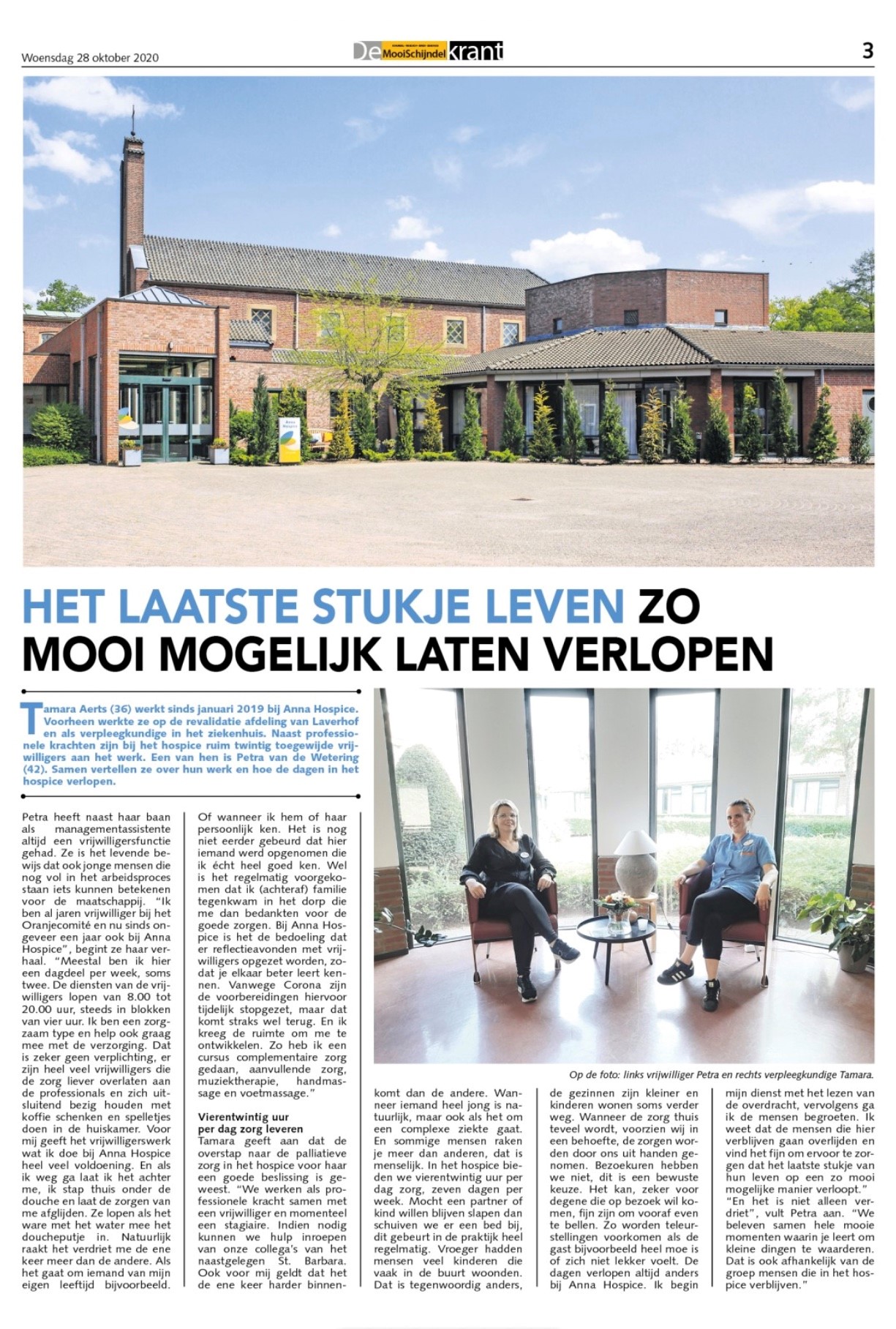 MSK Het laatste stukje leven